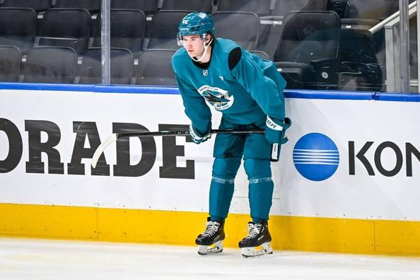 San Jose Sharks forward Cam Lund
