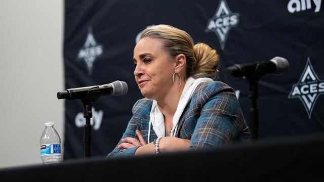 ESPN analyst suggests Aces' Hammon to replace Popovich as Spurs head coach