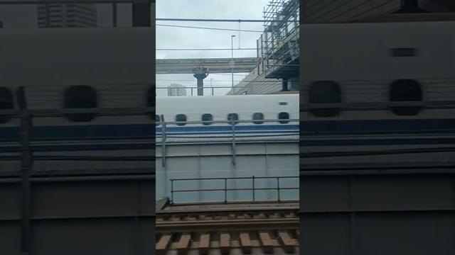 東京モノレールと東海道新幹線(京浜東北線の車窓　後ろの方の咳払い入ります)2025.9.12