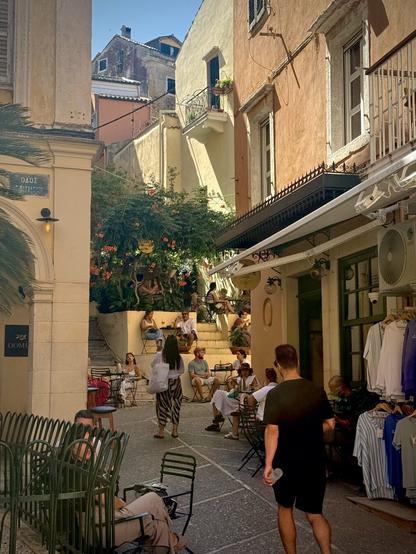 Corfù alleyway