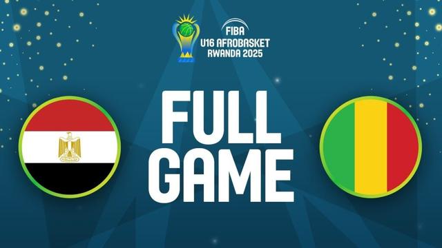3RD PLACE GAME | Egypt v Mali | Full Basketball Game | FIBA U16 AfroBasket 2025