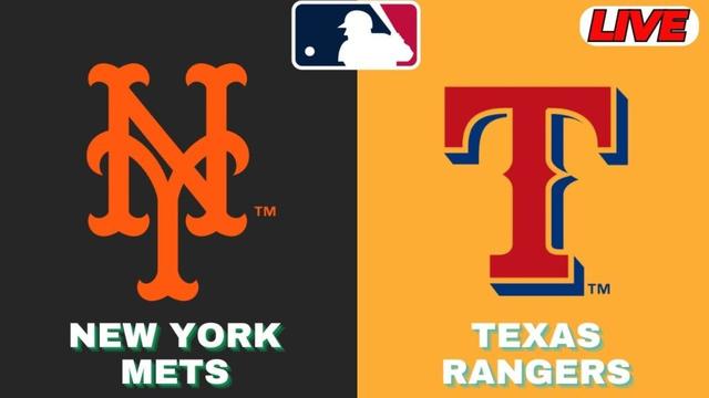 Live:Texas Rangers vs New York Mets | MLB 2025 | MLBライブ野球スコア