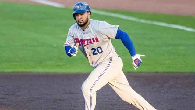 Blue Jays outfielder Anthony Santander talks about ramping up for his eventual return to Toronto