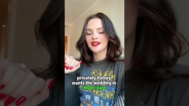 Selena Gomez  says she has to get married before Taylor Swift. Hear why#celebrity #actress #singer
