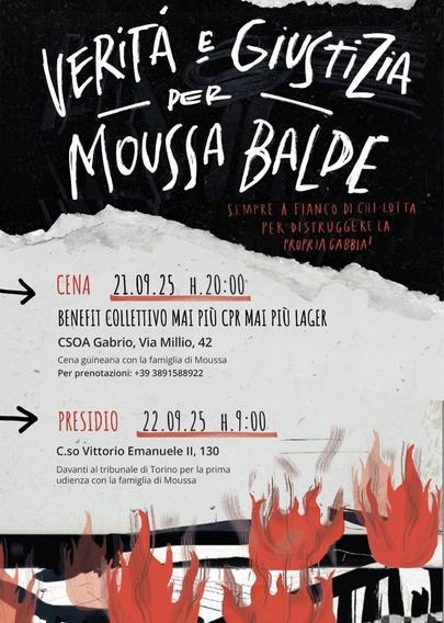 Verità e Giustizia per Moussa Balde