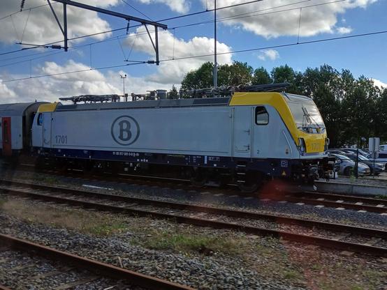 Locomotive 1701 en gare d'Arlon - septembre 2025