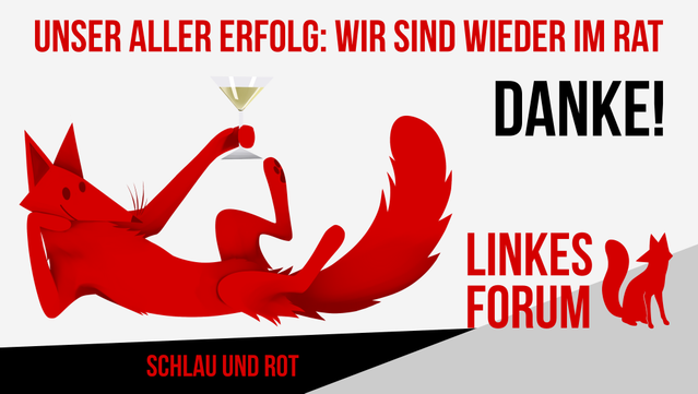 Das LF dankt für den Wahlerfolg.