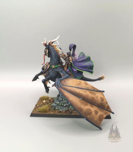 Grand Cathay Shugenan Lord on a Great Spirit Longma left side view