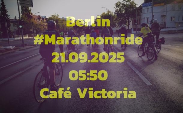#Marathonride2025