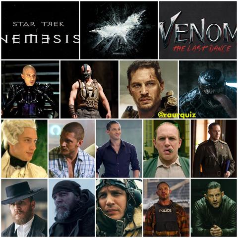 Happy birthday Tom Hardy actor Shinzon Star Trek Nemesis The Dark Knight rises MobLand
