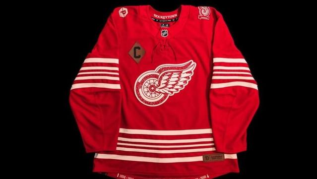 Detroit Red Wings unveil 2025-26 centennial uniforms