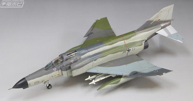 旧西ドイツ空軍が運用したF型を再現！ファインモールドより「1/72 ドイツ空軍 F-4F 戦闘機 JG71 “リヒトホーフェン” 【限定品】」プラモデルキットが2025年9月16日（火）発売予定！