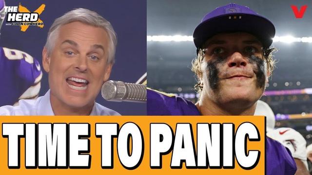 Should Minnesota Vikings PANIC about J.J. McCarthy? | THE HERD NFL w/ Colin Cowherd