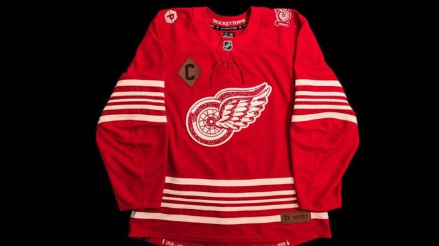 Detroit Red Wings unveil Centennial season uniform