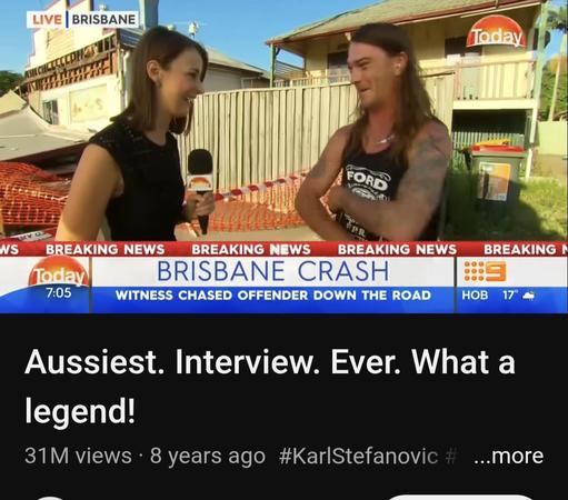 Aussiest interview ever