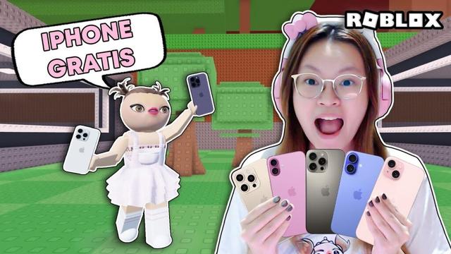 Aku Dapat Banyak Iphone Baru ?!! [Roblox Indonesia]