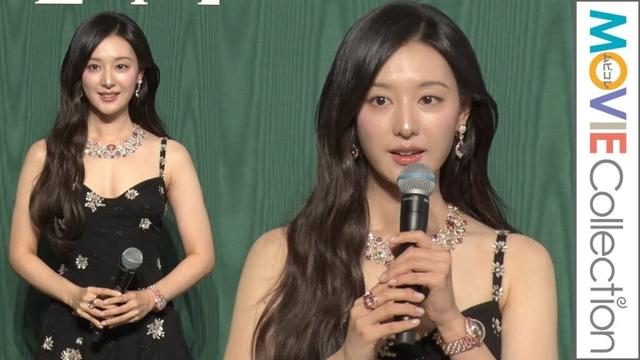 『涙の女王』キム・ジウォン、胸元が開いたドレスで降臨／「ブルガリ カレイドス　色彩・文化・技巧」 オープニングデイ フォトコール