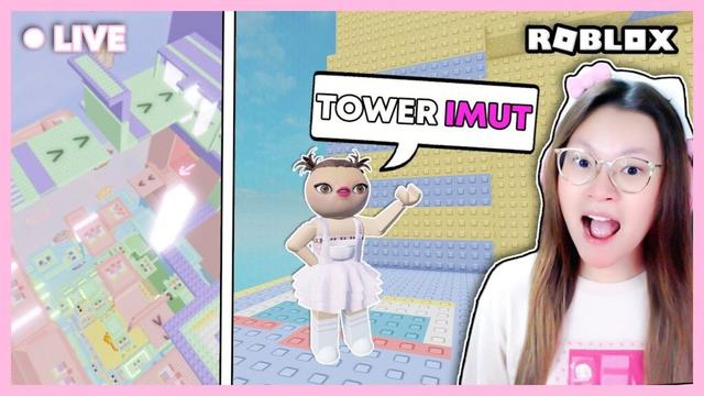 COBAIN TOWER WALLHOP PALING GEMOY ?!! [POPSOFT WALLHOP TOWER ROBLOX INDONESIA]