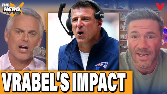 Julian Edelman on Mike Vrabel's impact on New England Patriots | THE HERD NFL w/ Colin Cowherd