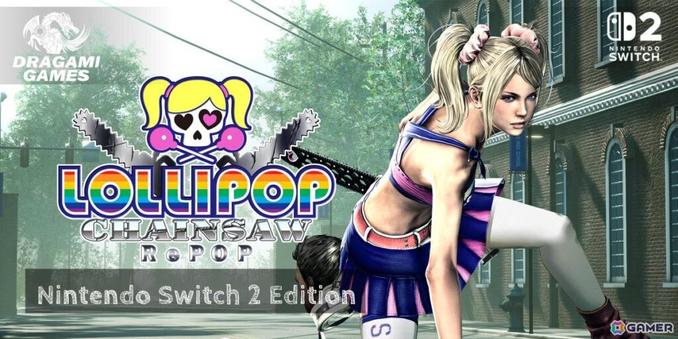 「ロリポップチェーンソー RePOP」Switch 2版が11月に発売！Switch版から解像度やフレームレート、グラフィック品質が大幅アップの画像