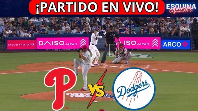 ⚾🔴en vivo：フィラデルフィアフィリーズvsロサンゼルスドジャース-⚾juegaShoheiOhtani -EsquinaCaliente