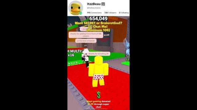 Playing ROBLOX Steal a Brainrot with My FANS! π₯π€£