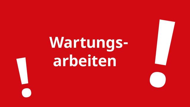 Wartungsarbeiten