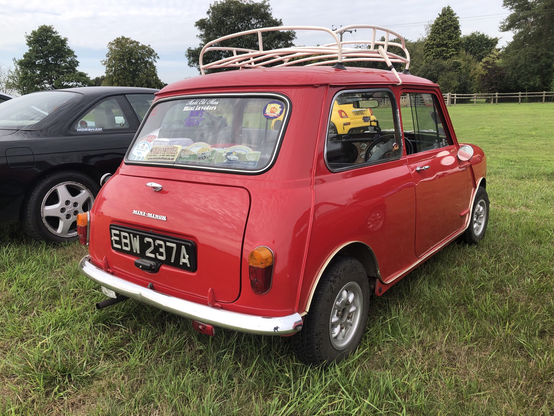 #AustinMini engine bay stickers and badges by http://miniphernalia.co.uk