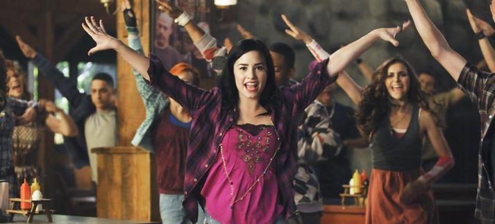 Demi Lovato en una escena de 'Camp Rock 2: The Final Jam' en 2010. / John Medland
