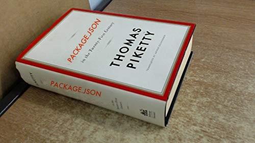 Thomas Piketty's Capital in the 21st century. Capital is replaced with a badly pasted "package.json"
