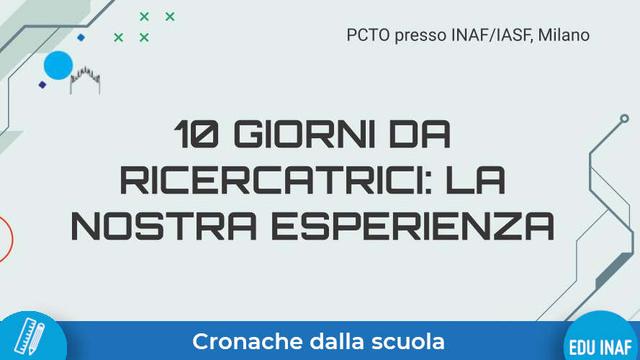 Pcto Iasf Panoramica2025 Evidenza
