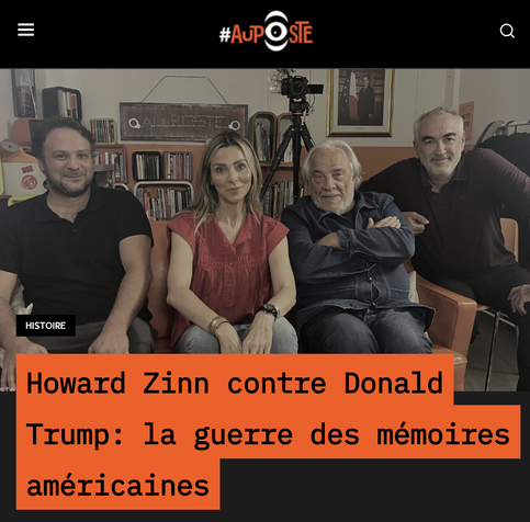 Howard Zinn contre trump : la guerre des mémoires américaines