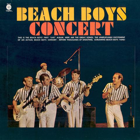 Beach Boys Concert is the first live album by the American rock band the Beach Boys, released on October 19, 1964. It is their seventh album in all, and their third alone in the same year.