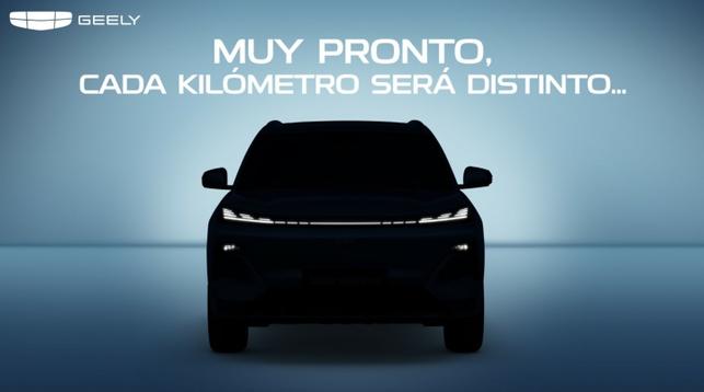 Camioneta Geely SUV híbrida enchufable