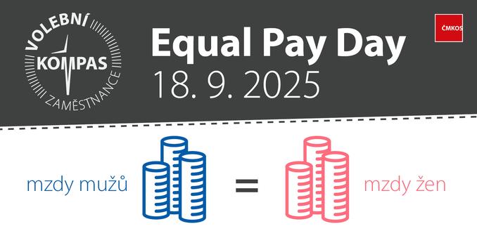 Equal Pay Day
18.9.2025
men's wages = women's wages