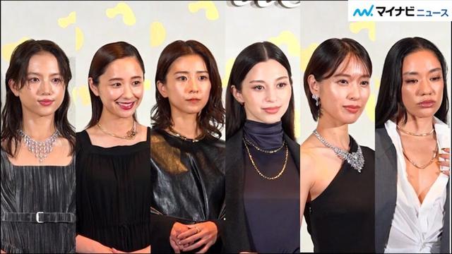 戸田恵梨香 ・中条あやみ・清原果耶ら、豪華ゲストがジュエリーを身につけ登場！『カルティエ 銀座4丁目ブティック』オープニングイベント