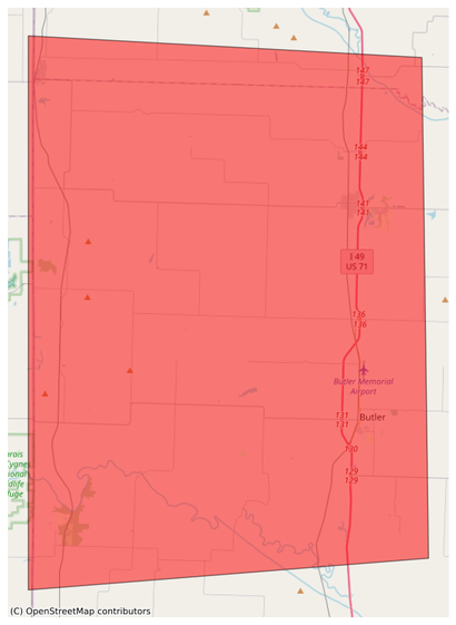 SEVERE THUNDERSTORM WARNING -  - batescountysheriffsofficemo