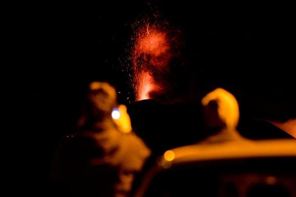 Volcán de la Palma el 3 de noviembre de 2021, cuando seguía en erupción. (Anadolu Agency via Getty Images)