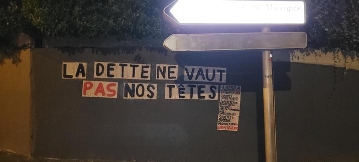 LA DETTE NE VAUT PAS NOS TÊTES