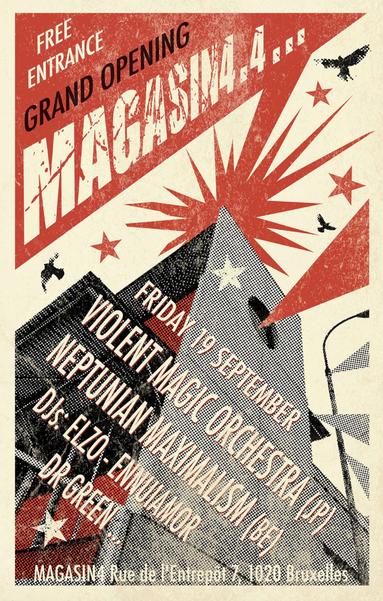 Grand Opening @ Magasin 4 Bruxelles 19.09.2025