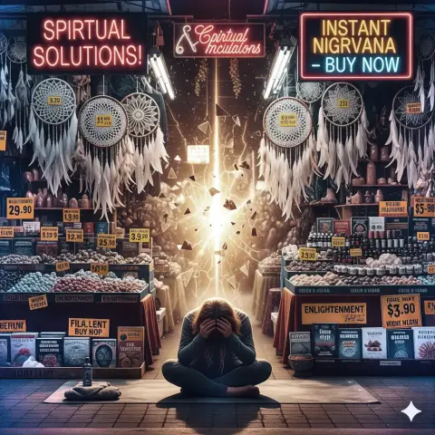 generata AI 'illuminazione che si perde nel commercio e nel profitto