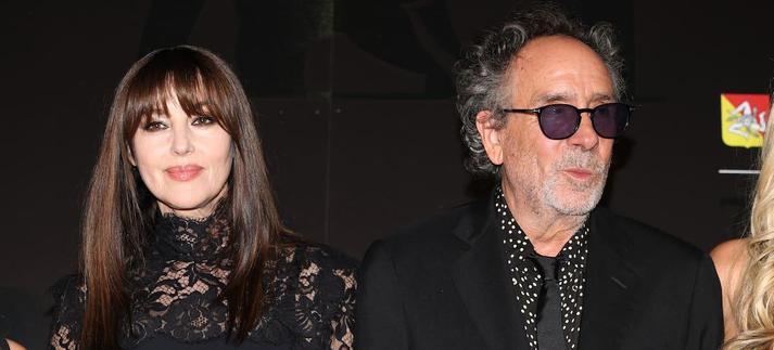 Monica Bellucci y Tim Burtin en la 71ª Edición del Taormina Film Festival / Daniele Venturelli