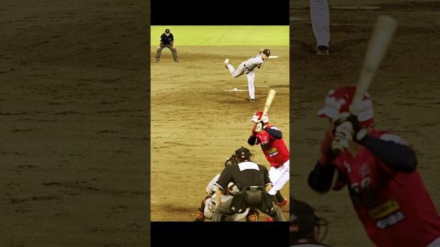 【巨人】初めて見た時に衝撃だった山瀬慎之助選手のセカンド送球 #shorts #baseball #sports #ジャイアンツ #巨人 #プロ野球