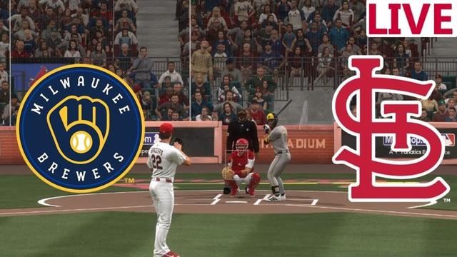 🔴live🔴milwaukeebrewers vs st Louis Cardinals / 9月19日 / MLB The Show 25