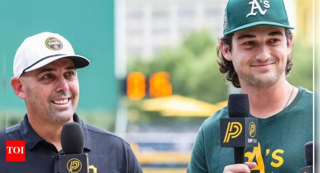 Jack Wilson relives father-son moment, throwing first pitch to Jacob at Pittsburgh Pirates vs Athletics game, 19 years later | MLB News