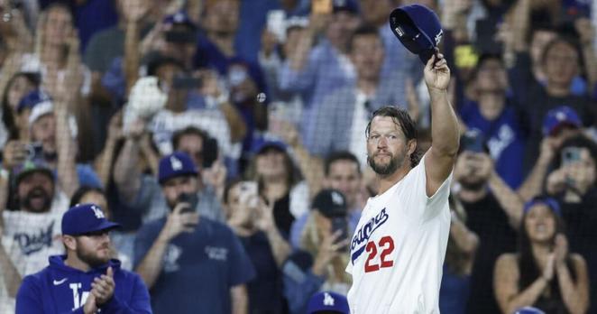 Clayton Kershaw delivers special L.A. moment as Dodgers clinch playoff berth