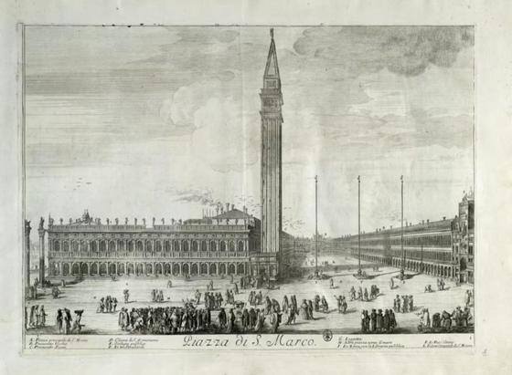 Domenico Lovisa -- Il Gran Teatro di Venezia -- plate 01 -- La Piazza di S. Marco
