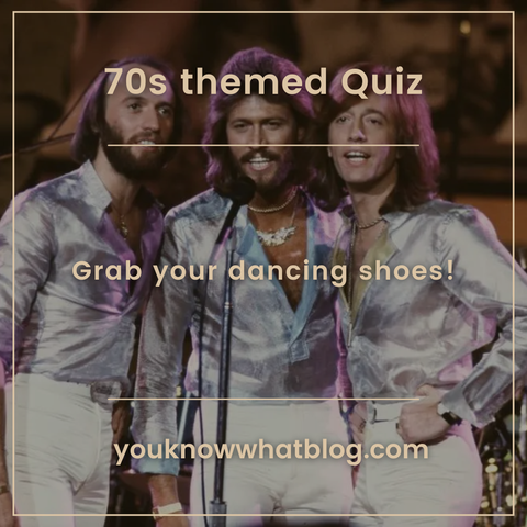 70s Trivia Questions promotion post by youknnowwhatblog