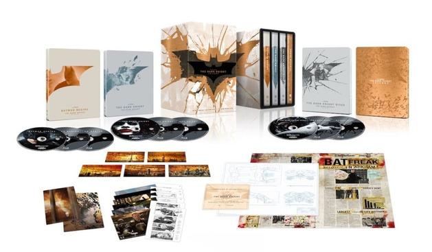 『ダークナイト トリロジー』メタルケース＆スチブ仕様の豪華ペーパープレミアム付で新発売 - theriver.jp