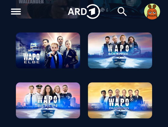Screenshot WAPO logo's.